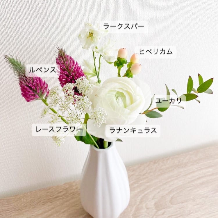 3月お届けコースのお花ご紹介 – medelu（メデル）